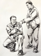 人物速写站姿构图常见的错误有哪些？