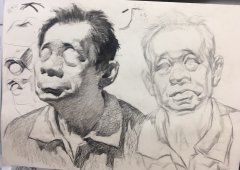 美术头像素描五官具体画法有哪些？