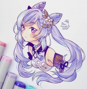 如何用马克笔手绘出好看的动漫人物？